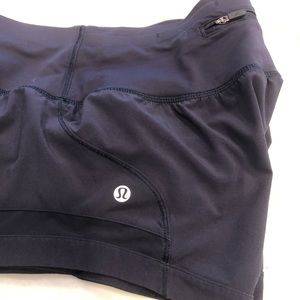 Lululemon Navy Blue Size 2 Shorts